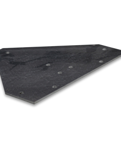 Gusset plate double cross member catwalk PP panel Step